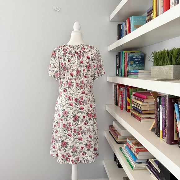 Rebecca Taylor Esmee Floral Dress silk blend size 8 - Picture 8 of 16